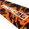 Fantic26 Stunt-Scooter Griptape Ersatz I Park I Kinder I Trick I Tret I Roller I Anti Rutsch Sandpapier 58,5cm I Passend für Decks bis 58,5cm x 15,5cm (Swirl Schwarz/Orange)