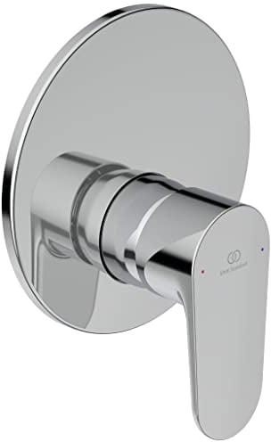 Ideal Standard - Cerafine O, Miscelatore monocomando per doccia ad incasso, Una via, Parti esterne, Cromato