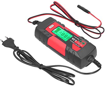 Chargeur de Batterie de Voiture, Mainteneur de Batteries 6V 12V avec Mode Hiver pour Bateaux pour Tondeuses à Gazon pour Motos (Prise UE 220-240V)
