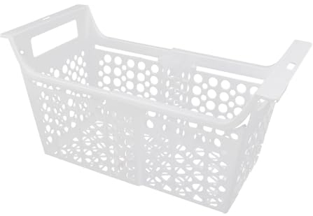 banapoy Cesta para congelador, Cesta Organizadora Ajustable para Congelador Cesto Organizador para congelador expansible con asa, Congelador Universal de Carga Pesada para Cocina del (S