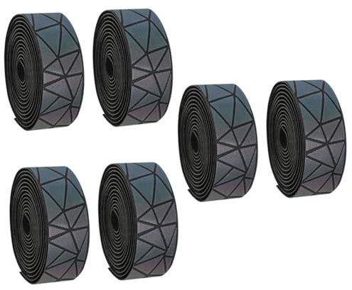 Kisangel 6 Stk Fahrräder Rutschfestes Klebeband Fahrrad Griffband Rennrad Rutschfeste Griffe Fahrradgriffband Fahrradzubehör Rennrad Griptape Mountain Lenkerband Lenkergriffband Bunt Gürtel