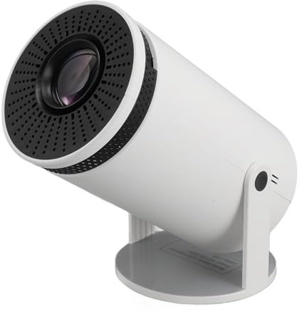 Piccolo Proiettore, 1080P 5G WiFi Bluetooth 1G più il Telefono 8G Senza Fili lo Stesso Schermo, Proiettore Portatile per la Casa All'aperto (EU)