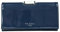 Ted Baker London Bitaas Geldbörse für Damen und Mädchen, groß, mit Bommel, aus Lackleder, Marineblau, marineblau, L, Klassisch