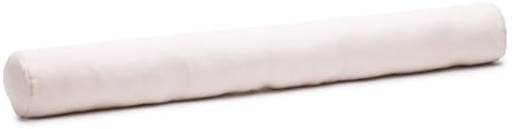 liebling Marco Zugluftrolle, Zugluftstopper, aus 100% Polyester, 210g HCS - Faserkugeln, 10 x 90 cm, Farbe: Creme