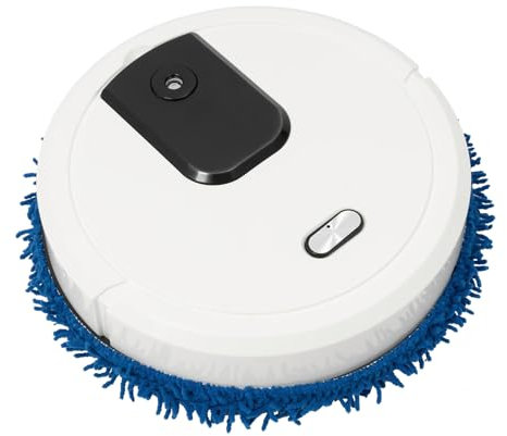 YESTAIM Complete Roboter Staubsauger Mit Zubehör Wischroboter 10000rpm 360°Rundumwischen Erkennung Kleiner Hindernisse Automatische Wischmaschine Für Teppiche Und Tierhaare Weiß