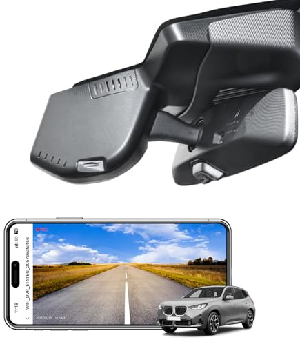 Mangoal 4K Dash Cam Custom for BMW X3 Gen4 G45 2025, 30 xDrive M50 xDrive, OEM Style, 2160P UHD Video, WiFi & APP, 64GB Card