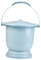 Harilla Pot de Chambre d'Urinoir de Pot, Usine d'Urinoir Épaissie d'Épaississement du Seau, Urinoir de Nuit avec Couvercle et Manche pour la Maison, Femmes Hommes, Bleu