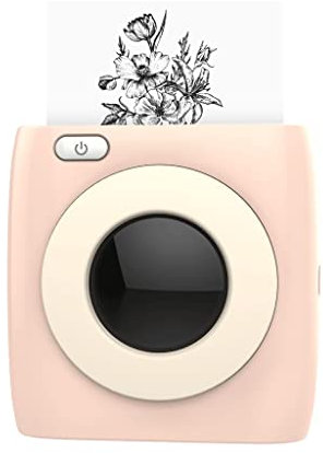 MOBYGKFY Imprimante Thermique Portable for Photos, Compatible avec Les Mini imprimantes Android(1-Pack)