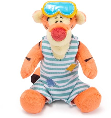 Disney Store Official - Tigger im Badeanzug - Kleines Kuscheltier - Saisonales Plüsch-Spielzeug - 22 cm