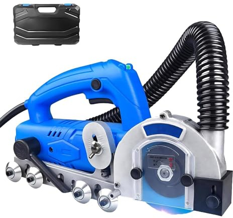 Electric Tile Grout Cleaner with Diamond Blades, High-Speed Waterproof Operation for Home Use
