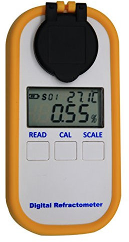 AMTAST Digitales Kaffee Refraktometer TDS-Meter Zucker Brix TDS Messgerät