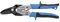 Blechschere Typ A linksschneidend Metallschere Figurenschere Kraftschere von SECOTEC®