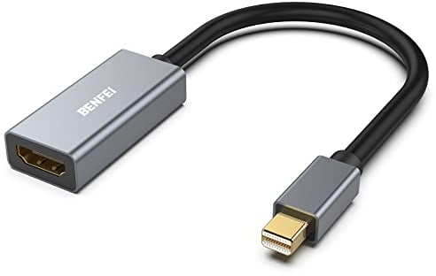 BENFEI Mini DisplayPort (Thunderbolt 2) auf HDMI Adapter 4K, Unidirektional Mini DisplayPort Computer zu HDMI Monitor kompatibel mit MacBook Air/Pro Microsoft Surface Pro/Dock Monitor Projektor