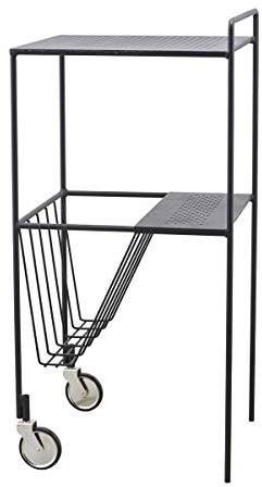 House Doctor Use, Schwarz, l: 35 cm, b: 35 cm, h: 75 cm