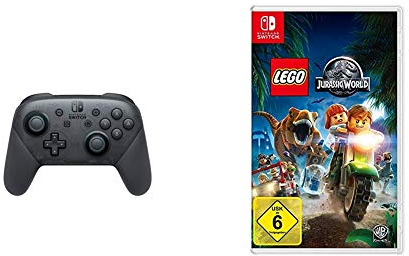 Nintendo Switch Pro Controller & LEGO Jurassic World - [Nintendo Switch]