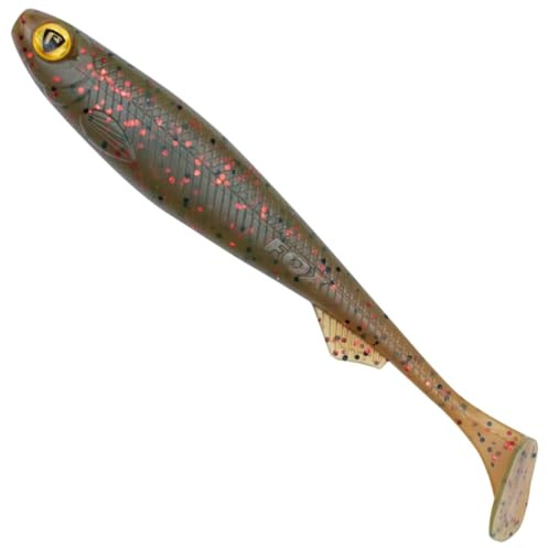 Fox Rage Slick Shad 11cm - 4 Gummifische, Farbe:Motor Oil
