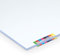 Placa de policarbonato compacta 5 mm transparente protegida contra los rayos UV 1000 x 500 mm