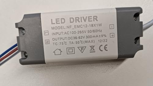 Lampenlux LED Driver Trafo Konstantstrom regelbar (36-62V)
