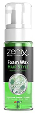 Zenix Foam Wax Herb Blend 150ml | Styling Schaum für Männer | Haarprodukt mit Starkem Halt | Stylingprodukt für Struktur, Volumen & Glanz | Schaum Wax | Haar-Mousse Herren | Frischer Duft