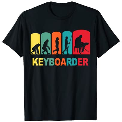 Keyboard Musiker Keyboardspieler Epiano Keyboard T-Shirt
