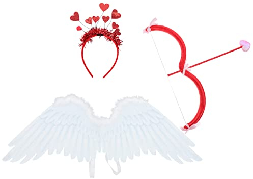 GALPADA 1sätze Cupid Bogen Und Cosplay Requisiten Für Valentinstag Kinderpartys Und Bühnenaufführungen Leichtes Und Sicheres Schaumstoffmaterial Adorable Kostümzubehör Für Kreative
