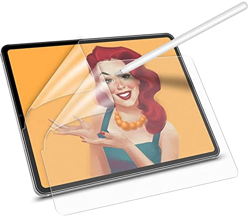CUFEREDU 2pcs Película protectora Se siente como papel para iPad Pro 12,9 inch 2017, 2015 Película de hidrogel mate S-Pen Película a prueba de explosiones Flexible