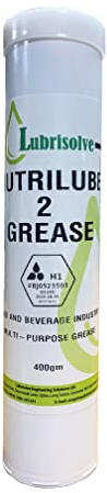 Lubrisolve Nutrilube 2 Food Grade Grease 400 g Cartridge Food and Beverage Industry Multi-Purpose Grease