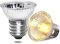 Bonlux UVA UVB Lampe Schildkröte Wärmelampe Hühner Heizlampe Terrarium 50 Watt Reptilien Wärmebirne E27 Turtle Heat Lamp Basking Spot Glühbirnen Eidechsen Wärmebirne Gecko Heizbirne (Dimmbar 2 Stück)