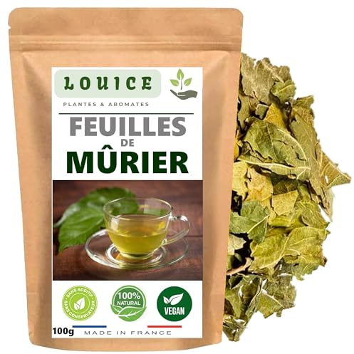 Tisane Feuilles de Mûrier Blanc 100g – Qualité Premium pour Infusions & Bien-être