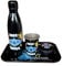 Hômadict - Caja de regalo Stitch Just Chill - Botella isotérmica + bandeja de metal + pequeña caja de metal + vaso de metal - Licencia oficial