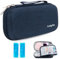 YOUSHARES Insulin kühltasche Reise Etui - TSA Medikamente EVA Kühlbox Unterwegs Diabetiker Kühler Tasche für Glukose-Meter, Epipen, Insulin Pen, Andere Diabetes Zubehör mit 2 Kühlakkus (Marineblau)
