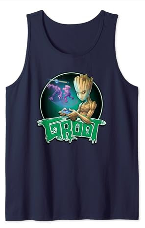 GOTG Groot Gaming Ring Tank Top