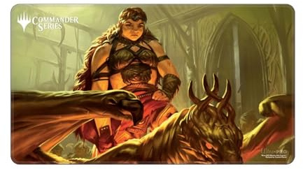 Ultra Pro - Magic: The Gathering - Mono Coloured Stitched Edge Playmat - Magda Brazen Outlaw