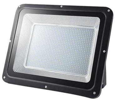 Projecteur LED Extérieur 500W 10000LM Avec Étanche IP66 Et Support Ajustable 180°, Lumière Blanche 6000K Pour Rue Jardin Garage Terrain (1000W, Warm Light)