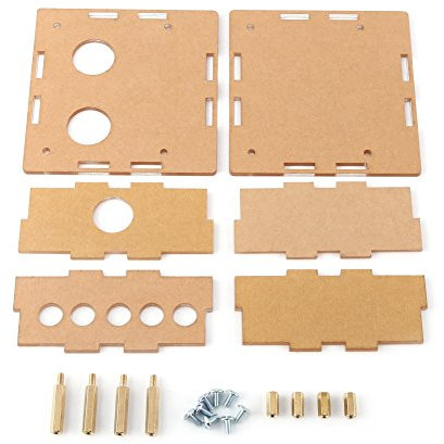 ZAWELIYO Acrylic Protective Case Shell Kit with Correct Opening and Size for 6J1 Valve Tube Preamplifier Board