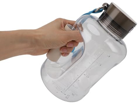 Hydrogen Water Bottle, 1.5L Hydrogen Water Bottle Generator with SPE PEM Technology, Portable Sports Hydrogen Rich Water Bottle Ion Water Bottle for Workouts (Beige)