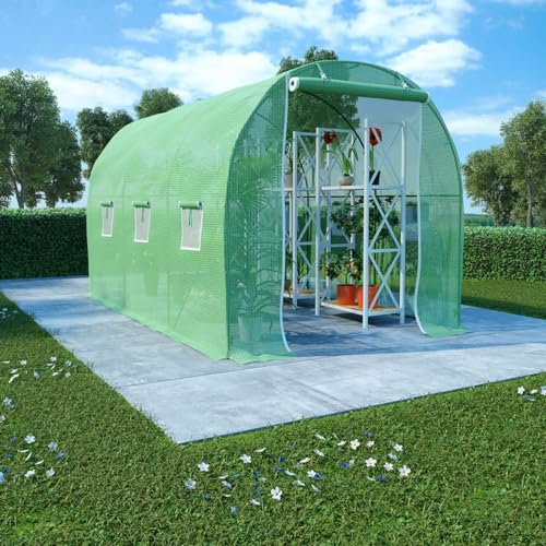 heybb Serre 6,86 m² 3,43x2x2 m,Carport Abri Voiture,Serre Tunnel