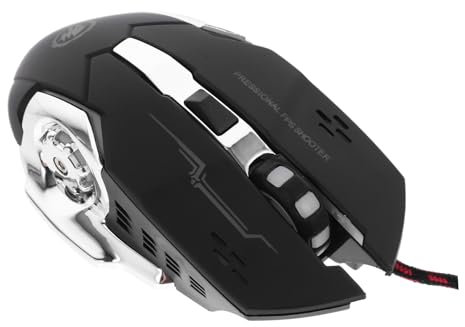 WATIIFUFU Gamer Filaire RGB avec Dpi Et Rétroéclairage Accessoire Ergonomique pour Pc Et Ordinateur Portable