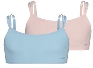 Skiny Girls Bustier 2er Pack Cotton Essentials 036401 Gr. 152 in Angel pink Selection