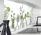 timalo Herd Spritzschutz Wand Spüle, Küche Küchenrückwand Glasoptik | Acryl Glas 2mm | Glasrückwand Acrylglas Küchenpaneele Rückwandschutz Platte | 160x50cm Kräuter Küchenkräuter in Gläsern; Gewürze