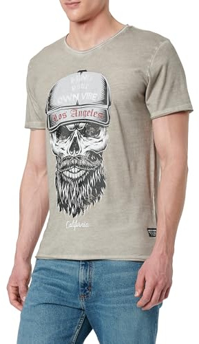 KEY LARGO Herren Klbeard Round T-Shirt