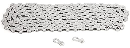 12 Speed Chain High Strength Carbon Steel Mountain Bike Chain 126 Links 1/2in x11/128 for Sram Campagnolo Bicycle Silver