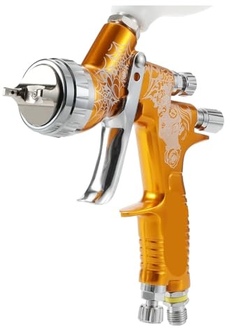 Lackierpistole, Qualitäts-Spritzpistole, Autolack-Spritzpistole, 1,3-mm-Düse, Lackierpistole auf Wasserbasis, Luftspritzpistole, Airbrush,Glättgerät