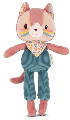 Lilliputiens, Jeanne die Katze, Kuscheltier, ab 3 Monaten | Illustrierte Geschenkbox auch als Aufbewahrung nutzbar, 27 cm, bei 30 °C maschinenwaschbar