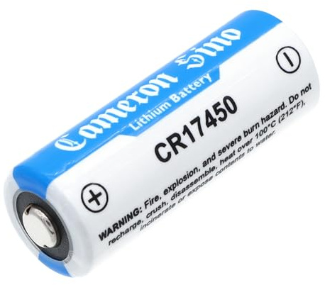 TCTK Akku 2400mAh Ersetzt 4/5A, BR-A, BR-AG, CR AH-R, CR-AGZ, CR17450, CR17450SE, CR8-LHC