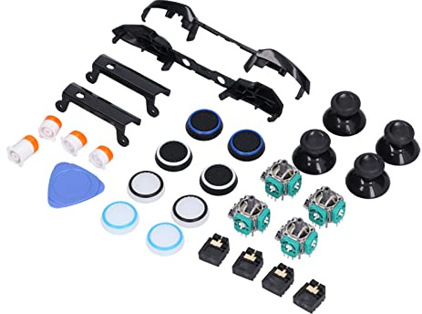 Generic Kit de Remplacement de Joystick, Kit de Réparation Robuste pour Manette One S Modèle 1708, Installation Pratique pour les Joueurs One