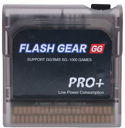 CCYLEZ Carte Mémoire Flash, Carte de Jeu Flash 600 en 1 avec Mémoire Intégrée de 4 Go, Prise en Charge de la Console GG Game Gear