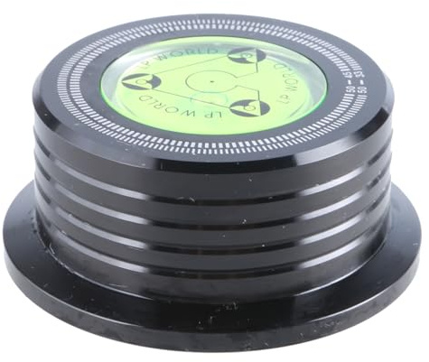 Turntables Vibrations Isolators with Speed Detection, 60Hz Record Weight Stabilizers for Sound Record Player Accessory