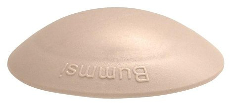 HKB ® 1 Stück BUMMSI Türstopper, Türpuffer, Ø 50 mm Höhe: 13 mm, beige, aus Kunststoff, mit Klebefläche, Originalprodukt von Hersteller Hansi Siebert, Artikel-Nr. 50386