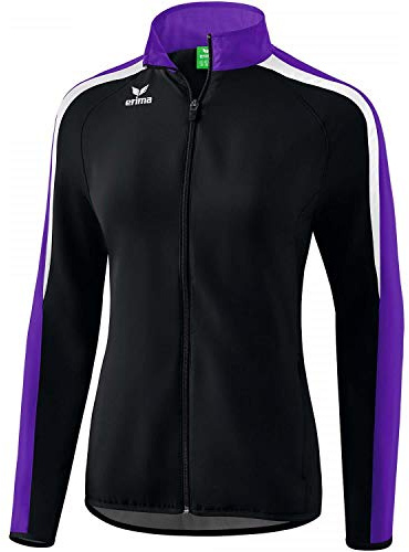 ERIMA Damen Präsentationsjacke Präsentationsjacke, schwarz/violet/weiß, 42, 1011840